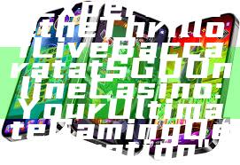 "Experience the Thrill of Live Baccarat at SGD Online Casino: Your Ultimate Gaming Destination"